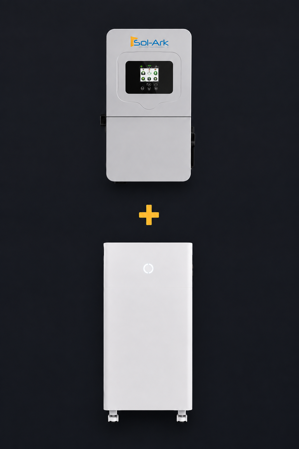 Sol-Ark 12K hybrid inverter with one UZ Energy 16 kWh battery